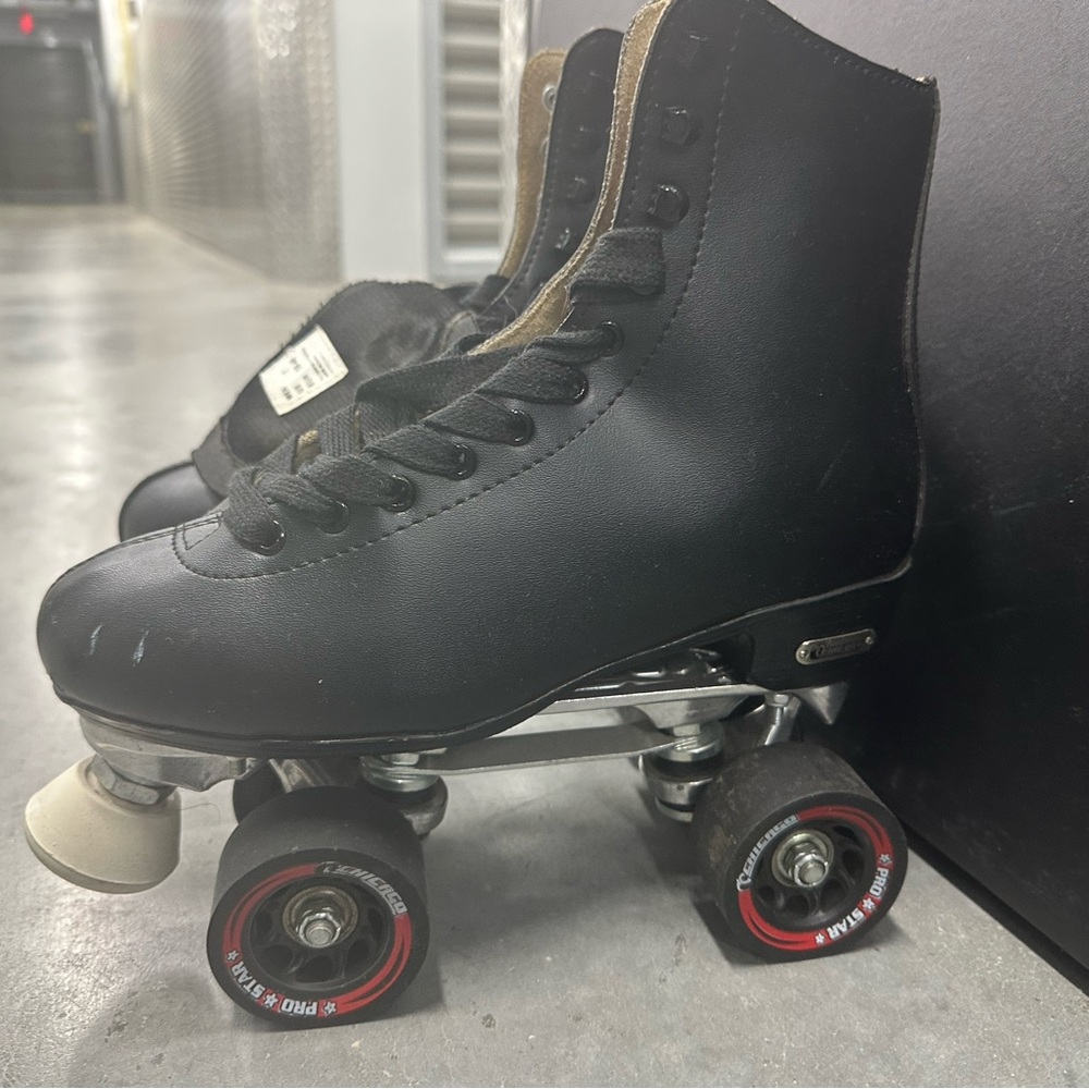 Classic Black Roller Skates